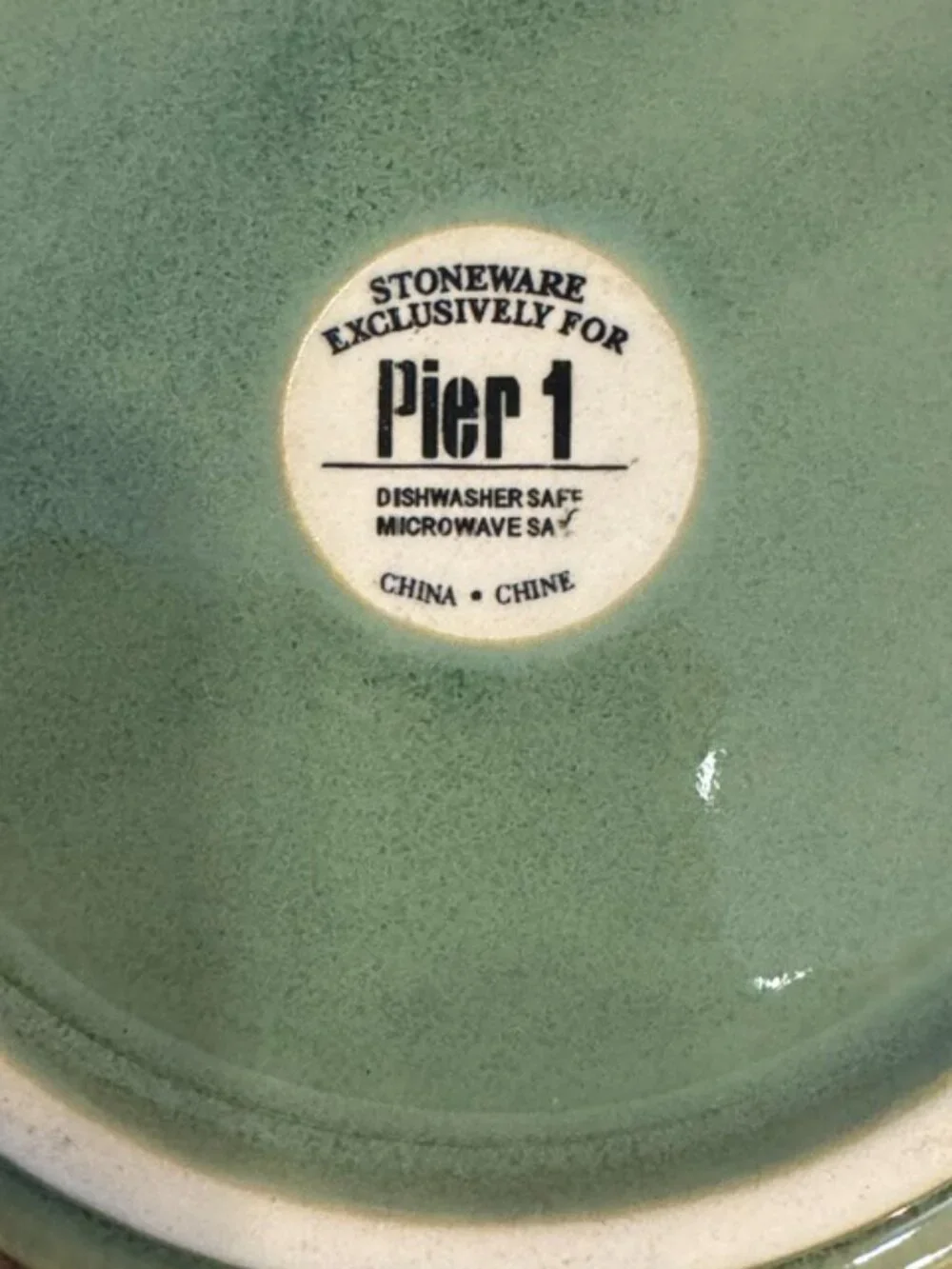 Sage Green Ceramic Individual Teapot by Pier 1 Imports